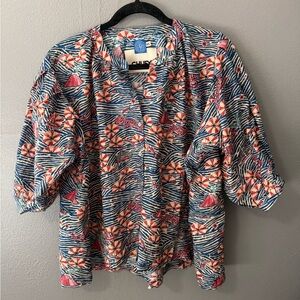 CHUFY beachy oversized blouse XS